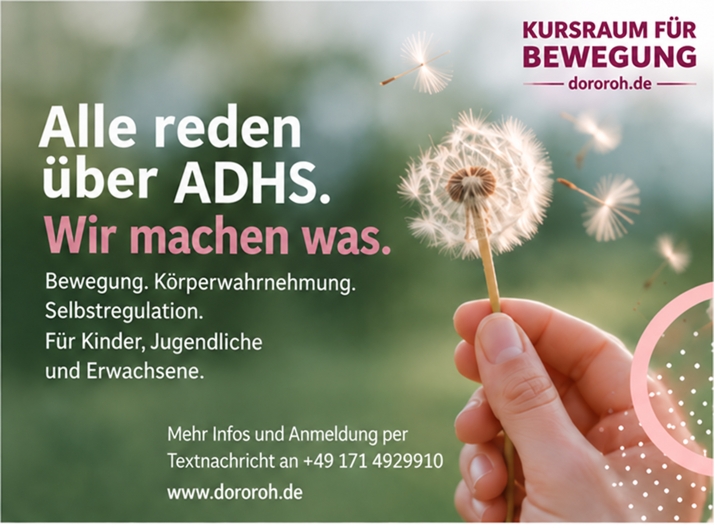 Feldenkrais Workshop – ADHS Familie